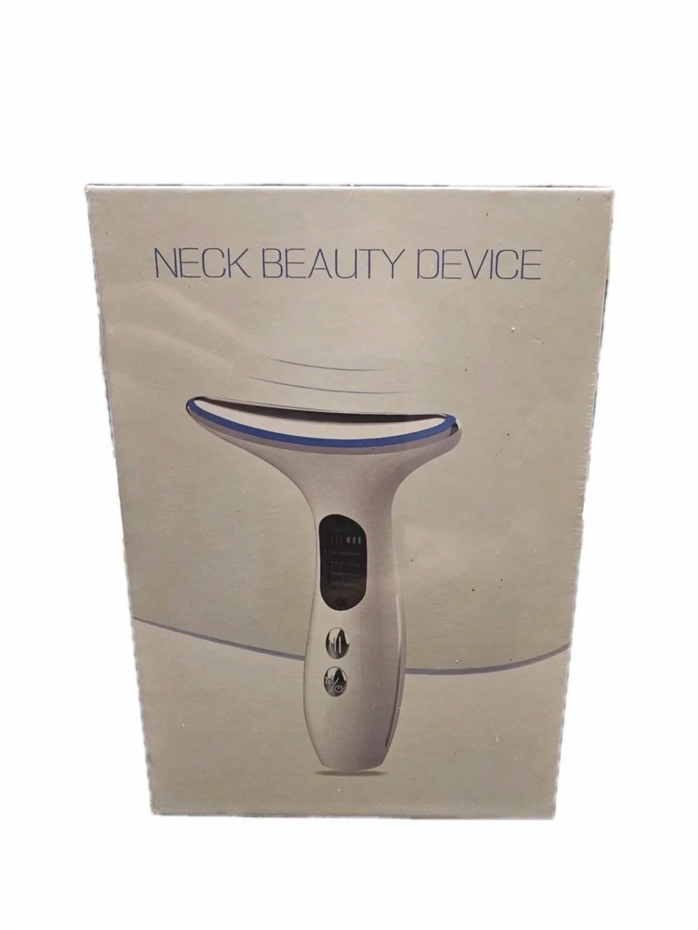 Neck Beauty Device - White & Blue Neck Skincare Tool- NWT, Sealed